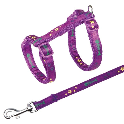 Product image of:TRIXIE KATTENTUIG MET RIEM VISGRAAT ASSORTI