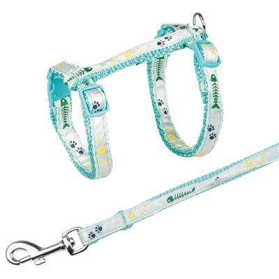 Product image of:TRIXIE KATTENTUIG MET RIEM VISGRAAT ASSORTI
