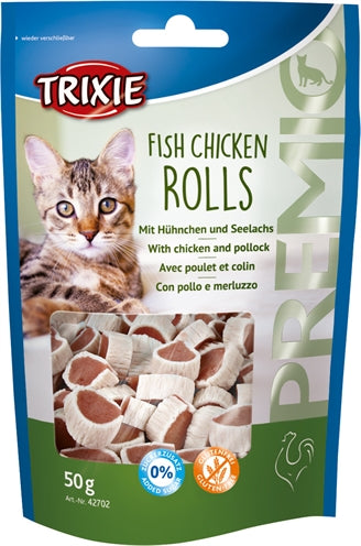 Product image of:TRIXIE PREMIO FISH CHICKEN ROLLS