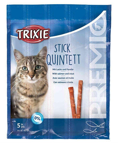 Product image of:TRIXIE PREMIO STICK QUINTETT ZALM / FOREL