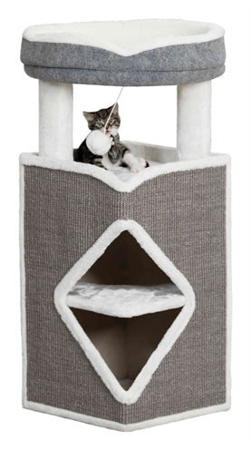 Product image of:TRIXIE CAT TOWER ARMA GRIJS / WIT