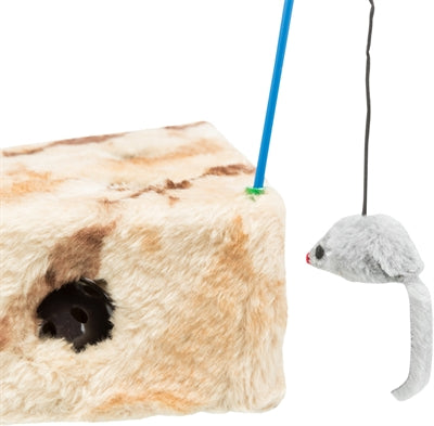 Product image of:TRIXIE CAT'S CHEESE MET SPEELHENGEL & SPEELBALLEN PLUCHE