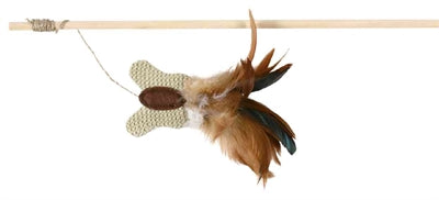 Product image of:TRIXIE SPEELHENGEL VLINDER VEER / HOUT / JUTE MET CATNIP