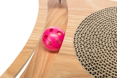 Product image of:TRIXIE KRABKARTON MET SPEELGOED HOUT