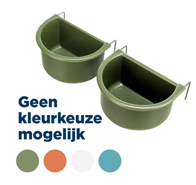 Product image of:TRIXIE SET HANGBAKJES MET DRAADHOUDER KUNSTSTOF ASSORTI