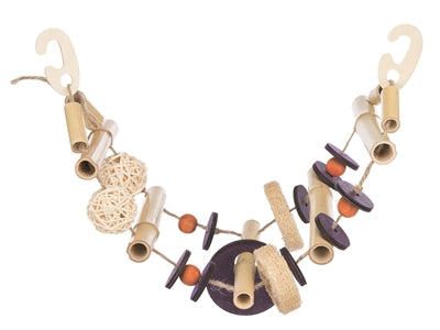 Product image of:TRIXIE HANGBRUG AAN SISALKOORD BAMBOE / KOKOS / RIET / HOUT