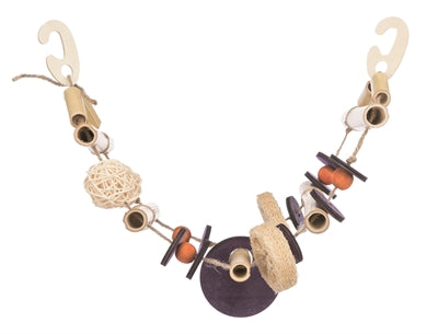 Product image of:TRIXIE HANGBRUG AAN SISALKOORD BAMBOE / KOKOS / RIET / HOUT