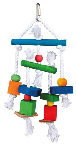 Product image of:TRIXIE SPEELGOED AAN TOUW HOUT MEERKLEURIG