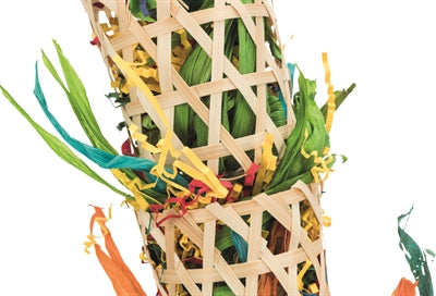 Product image of:TRIXIE VOGEL NATUURSPEELGOED AAN SISALKOORD PALMBLAD / MAISLIES