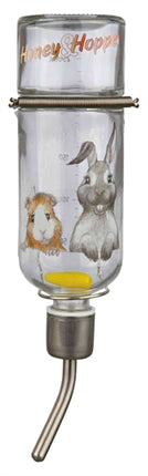 Product image of:TRIXIE DRINKFLES HONEY&HOPPER GLAS MET SPANVEER / DRAADBEUGEL