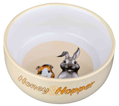 Product image of:TRIXIE VOERBAK HONEY & HOPPER KERAMIEK ASSORTI
