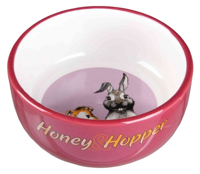 Product image of:TRIXIE VOERBAK HONEY & HOPPER KERAMIEK ASSORTI