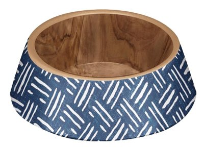 Product image of:TARHONG VOERBAK HOND OASIS MELAMINE INDIGO BLAUW