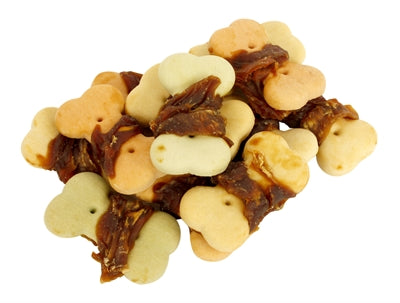 Product image of:WANPY OVEN-ROASTED CHICKEN JERKY / BISCUIT TWISTS