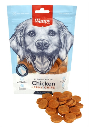 Product image of:WANPY OVEN-ROASTED CHICKEN JERKY CHIPS