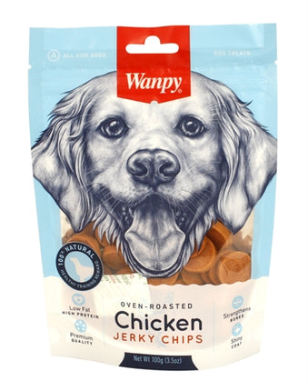 Product image of:WANPY OVEN-ROASTED CHICKEN JERKY CHIPS