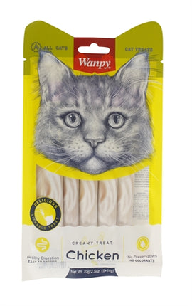 Product image of:WANPY CREAMY LICKABLE TREATS CHICKEN