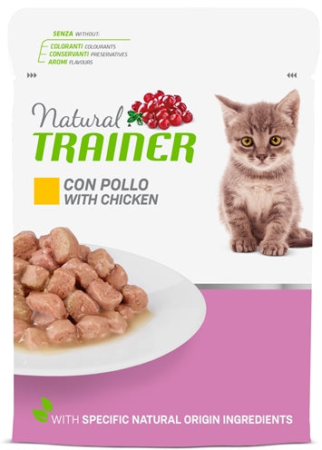 Product image of:NATURAL TRAINER CAT KITTEN / JUNIOR CHICKEN POUCH