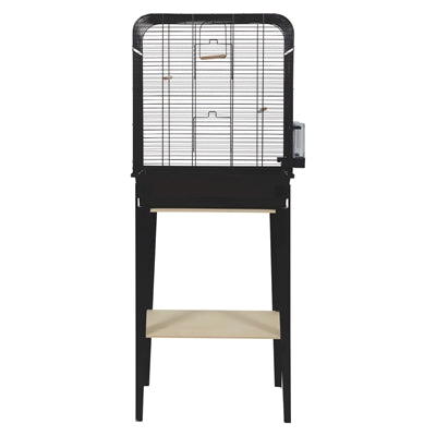 Product image of:ZOLUX VOGELKOOI CHIC LOFT MET MEUBEL ZWART
