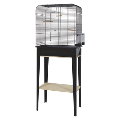 Product image of:ZOLUX VOGELKOOI CHIC LOFT MET MEUBEL ZWART