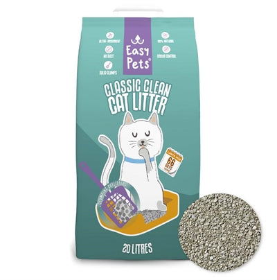 Product image of:EASYPETS CLASSIC CLEAN KLONTVORMENDE KATTENBAKVULLING