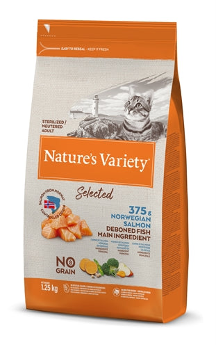 Product image of:NATURES VARIETY SELECTED STERILIZED NORWEGIAN SALMON