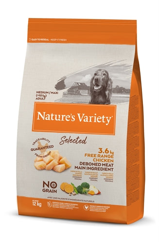 Product image of:NATURES VARIETY SELECTED ADULT MEDIUM FREE RANGE CHICKEN