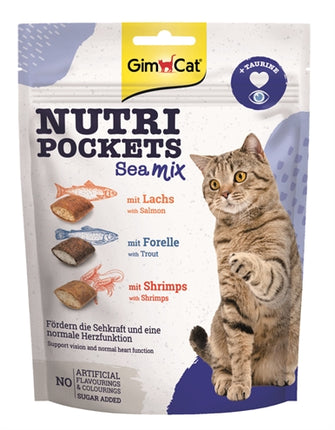 Product image of:GIMCAT NUTRI POCKETS SEA MIX