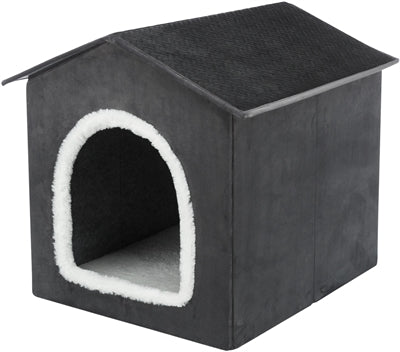 Product image of:TRIXIE HONDENMAND / KATTENMAND HUIS LIVIA GRIJS / WIT