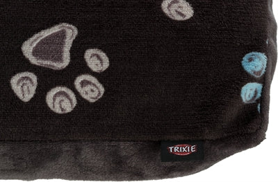Product image of:TRIXIE HONDENKUSSEN JIMMY ZWART MET POOTPRINT