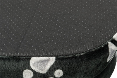Product image of:TRIXIE HONDENMAND JIMMY OVAAL ZWART MET POOTPRINT