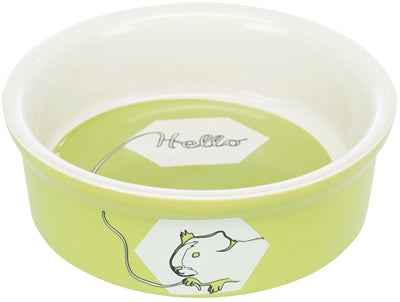 Product image of:TRIXIE VOERBAK / WATERBAK KERAMIEK STRIP CAVIA ASSORTI