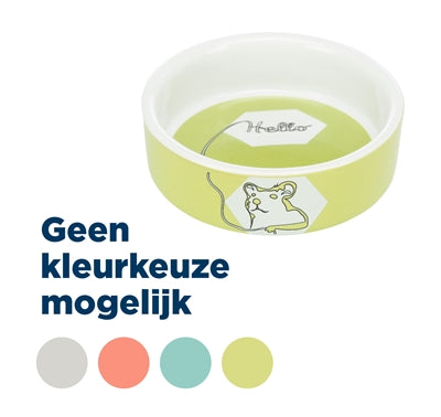 Product image of:TRIXIE VOERBAK / WATERBAK KERAMIEK STRIP HAMSTER ASSORTI
