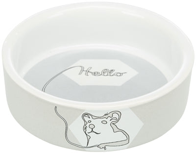 Product image of:TRIXIE VOERBAK / WATERBAK KERAMIEK STRIP HAMSTER ASSORTI