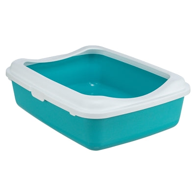 Product image of:TRIXIE KATTENBAK CLASSIC PETROL / WIT