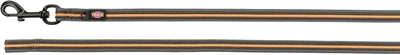 Product image of:TRIXIE HONDENRIEM SLEEPLIJN FUSION GRAFIET GRIJS / PAPAYA ORANJE