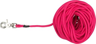 Product image of:TRIXIE HONDENRIEM SLEEPLIJN ROND MET TRIGGER SNAP HAAK FUCHSIA ROZE