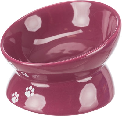 Product image of:TRIXIE VOERBAK / WATERBAK VERHOOGD BORDEAUX / BES
