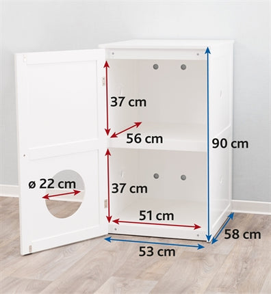 Product image of:TRIXIE KATTENMAND HUIS XL WIT