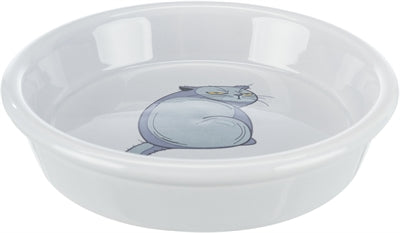 Product image of:TRIXIE VOERBAK / WATERBAK BOZE KAT GRIJS