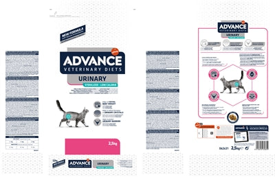 Product image of:ADVANCE VETERINARY DIET CAT URINARY STERILIZED MINDER CALORIEï¿½N
