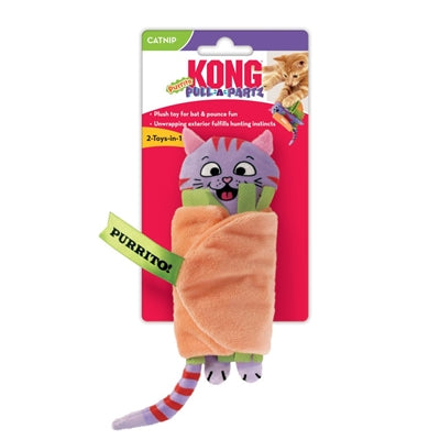 Product image of:KONG PULL-A-PARTZ PURRITO