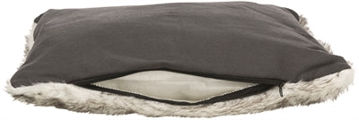 Product image of:TRIXIE KATTENMAND TENT ELFIE MET KUSSEN VILT ANTRACIET