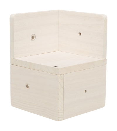 Product image of:TRIXIE MUURELEMENT 3 VOOR MUURLANDSCHAP VOOR HOEK WIT