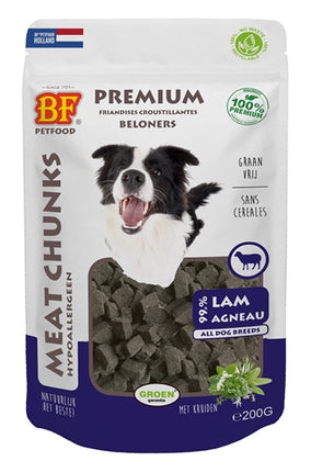 Product image of:BF PETFOOD MEAT CHUNKS LAM