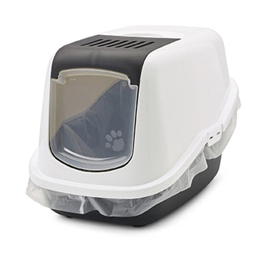 Product image of:SAVIC KATTENBAK NESTOR WIT / ZWART