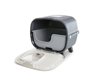 Product image of:SAVIC KATTENBAK MIRA DELUXE ANTRACIET / WIT