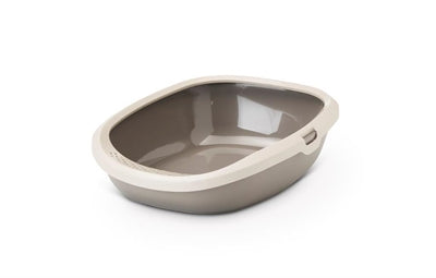 Product image of:SAVIC KATTENBAK HAPPY PLANET GIZMO MET RAND MOCCA / WARMGRIJS