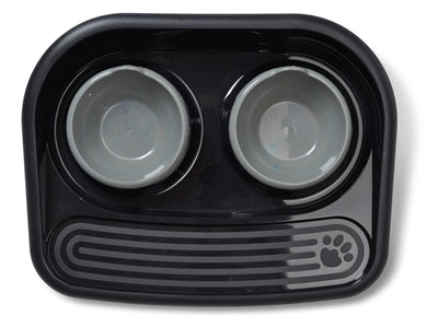 Product image of:SAVIC BUTLER VOERSTATION HAPPY PLANET ZWART