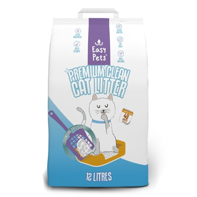 Product image of:EASYPETS PREMIUM CLEAN WHITE BENTONITE KATTENBAKVULLING